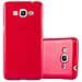 Custodia Compatibile Con Samsung Galaxy Grand Prime In Jelly Rosso - Coperchio Protettivo In Silicone Tpu Flessibile - Foto miniatura 1