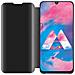 Custodia Compatibile Con Samsung Galaxy M30 / A40s In Tormalina Nera - Clear View Specchio Coperchio Protettivo Con Funzione Di Supporto Protezione A 360 Gradi - Foto miniatura 3