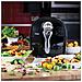 Af1 / bk Friggitrice Ad Aria 1500 W - Robot Da Cucina Multifunzionale 4.5 L - Friggitrice Senza Olio Con Libro Di Ricette - Fornetto Elettrico Ideale Per Friggere, Grigliare, Arrostire E Cottura Al Forno - Foto miniatura 2