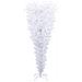 Albero Di Natale Artificiale Capovolto Con Base Bianco 120 Cm - Foto miniatura 7