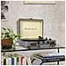 Giradischi Vintage VC400 Lettore e Convertitore di Vinili Bluetooth USB Radio FM 2 Altoparlanti Integrati Colore Grigio - Foto miniatura 6
