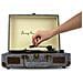 Giradischi Vintage VC400 Lettore e Convertitore di Vinili Bluetooth USB Radio FM 2 Altoparlanti Integrati Colore Grigio - Foto miniatura 9