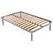 Rete Letto Piazza E Mezza Ambrosia, Rete Ortopedica In Multistrato Di Betulla A 13 Doghe, 100% Made In Italy, Cm 120x190h34 - Foto miniatura 1