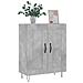 Credenza Grigio Cemento 69,5x34x90 Cm In Legno Multistrato - Foto miniatura 3