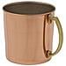 Boccale Di Birra, Bicchiere Birra - 1 L, Lattina Di Rame, Fatta A Mano - Foto miniatura 1