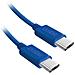 TECABLETISSUETCCB cavo USB 1,5 m USB 2.0 USB C Blu - Foto miniatura 1