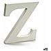 Lettera Z Legno Bianco (1,8 X 21 X 17 Cm) (12 Unità) - Foto miniatura 1