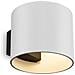 Applique Da Parete Moderno Rond Alluminio Bianco 1 Luce G9 50w - Foto miniatura 1