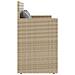 Panca Da Giardino Con Cuscini Beige In Polyrattan - Foto miniatura 3