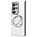 Custodia Protettiva Per Telefono Samsung Con Supporto Magnetico Transparent Samsung S23ultra - Foto miniatura 4