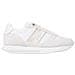 Runner With Webbing Sport Shoe Sneakers Pelle Scarpe Donna Bianco Eu 36, Fw0fw06948 Ybs - Foto miniatura 1