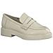 Beige Casual Closed Loafers Mocassino Pelle Scarpe Donna Beige Eu 37, 2-24303-20 403 - Foto miniatura 2