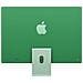 iMac 24" Retina Display 4,5K Chip M4 con CPU 8-core GPU 8-core 16GB 256GB SSD Verde - Foto miniatura 2