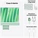 iMac 24" Retina Display 4,5K Chip M4 con CPU 8-core GPU 8-core 16GB 256GB SSD Verde - Foto miniatura 8