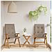Sedie da Giardino Reclinabili con Cuscini 2 pz in Legno di Teak - Foto miniatura 6
