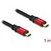 Cavo USB 2.0 USB Type-C maschio per maschio PD 3.1 240 W E-Marker 1 m metallo rosso - Foto miniatura 2