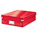 Leitz Click & Store Wow Armadietto Portaoggetti Rettangolare Polipropilene (pp) Rosso - Foto miniatura 1
