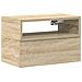 Comodino A Muro Rovere Sonoma 45x26x28,5 Cm - Foto miniatura 2