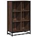 Libreria Rovere Marrone 65,5x33x107,5 Cm In Legno Multistrato - Foto miniatura 2