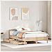 Letto senza Materasso 135x190 cm in Legno Massello di Pino - Foto miniatura 3