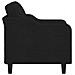 Poltrona Nera 60 Cm In Tessuto - Foto miniatura 3