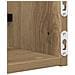 Mensole a muro 2 pz Rovere Artigianale 80x16x14 cm Legno ingegnerizzato - Foto miniatura 8