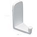 Mini Ganci Per Pannello Forato - Set Da 5, Accessori Versatili Per Organizzazione White - Foto miniatura 1
