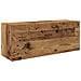 Mobile da Bagno Legno Antico 80x25x30 cm in Truciolato - Foto miniatura 1