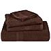 Asciugamani 2 pz Marrone 50x100 cm 360 g/m² 100% Cotone - Foto miniatura 4