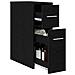 Mobile da bagno slim Rovere nero 22 x 44 x 61.5 cm - Foto miniatura 3