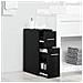 Mobile da bagno slim Rovere nero 22 x 44 x 61.5 cm - Foto miniatura 4