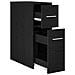 Mobile da bagno slim Rovere nero 22 x 44 x 61.5 cm - Foto miniatura 5