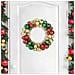 Corone di Palline di Natale 2 pcs Multicolore 33 x 33 x 7 cm - Foto miniatura 3