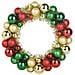 Corone di Palline di Natale 2 pcs Multicolore 33 x 33 x 7 cm - Foto miniatura 4