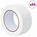 Nastri Adesivi per Pittori 24 pcs Bianco 50mm x 50m Carta - Foto miniatura 1