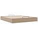 Struttura Letto Pouf senza Materasso 160x200 cm Similpelle - Foto miniatura 6