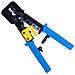 Pinza Crimpatrice Passante Per Rj45 / Rj12 / Rj11 - | Design Ergonomico, Materiale In Abs, Lunghezza 240 Mm | Strumento Professionale Per Reti - Foto miniatura 5