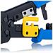 Pinza Crimpatrice Passante Per Rj45 / Rj12 / Rj11 - | Design Ergonomico, Materiale In Abs, Lunghezza 240 Mm | Strumento Professionale Per Reti - Foto miniatura 6