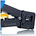 Pinza Crimpatrice Passante Per Rj45 / Rj12 / Rj11 - | Design Ergonomico, Materiale In Abs, Lunghezza 240 Mm | Strumento Professionale Per Reti - Foto miniatura 7
