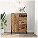 Credenza Legno vecchio 69,5 x 34 x 90 cm Legno multistrato - Foto miniatura 4
