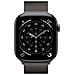 Watch Series 11 GPS + Cellular 46mm Cassa Titanio Ardesia con Loop Milanese Ardesia - M /L - Foto miniatura 2