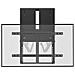 650346 Supporto TV a parete 2,54 m (100") Nero - Foto miniatura 3