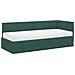 Struttura Letto Angolare con Materasso 2 pcs Verde Velluto - Foto miniatura 4