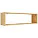 Mensola Ember-marrone-bamboo-15x70x19,5 Cm - Foto miniatura 1