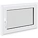 Finestra per Soffitta RISOR 90 x 60 cm PVC e Vetro Bianco - Foto miniatura 1