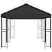 Gazebo con pareti laterali 6 x 3 m Antracite - Foto miniatura 4