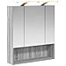 Mobiletto per specchio da bagno Grigio Sonoma 60 x 14.5 x 70 cm - Foto miniatura 1