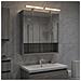 Mobiletto per specchio da bagno Grigio Sonoma 60 x 14.5 x 70 cm - Foto miniatura 2