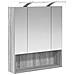 Mobiletto per specchio da bagno Grigio Sonoma 60 x 14.5 x 70 cm - Foto miniatura 5