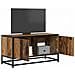 Mobile TV 80 x 34,5 x 40 cm Legno antico Legno ingegnerizzato - Foto miniatura 2
